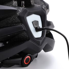 Wozinsky MTB Bike Helmet with USB Rear Light M - Black and White - Bicycle - Sports & Fitness - Techbox