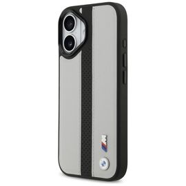 BMW M Perforated Stripe Logo MagSafe Case for iPhone 17 - Gray | Techbox