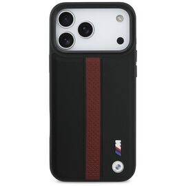 BMW M Perforated Stripe Logo MagSafe Case for iPhone 17 Pro Max - Red - Apple Cases - Cases - Techbox