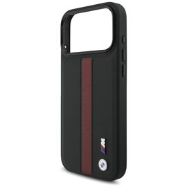 BMW M Perforated Stripe Logo MagSafe Case for iPhone 17 Pro Max - Red - Apple Cases - Cases - Techbox