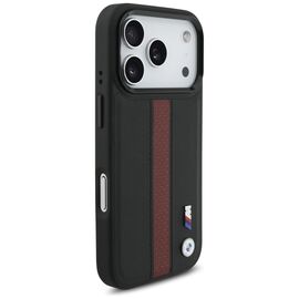BMW M Perforated Stripe Logo MagSafe Case for iPhone 17 Pro - Red - Apple Cases - Cases - Techbox