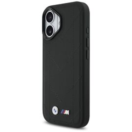 BMW M Quilted Logo MagSafe iPhone 17 Case - Black - Apple Cases - Cases - Techbox