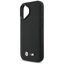 BMW M Quilted Logo MagSafe iPhone 17 Case - Black - Apple Cases - Cases - Techbox