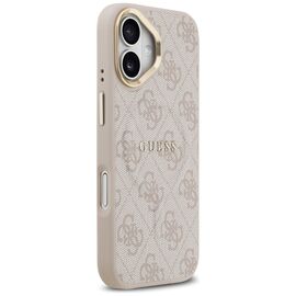 Guess 4G PU Classic Logo MagSafe Case for iPhone 17 - Pink - Uncategorized Cases (2) - Cases - Techbox