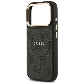 Guess 4G PU Classic Logo MagSafe case for iPhone 17 Pro - black | Techbox
