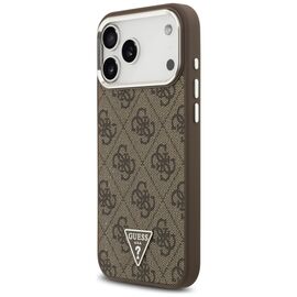 Guess 4G Triangle Logo MagSafe case for iPhone 17 Pro Max - brown - Uncategorized Cases (2) - Cases - Techbox