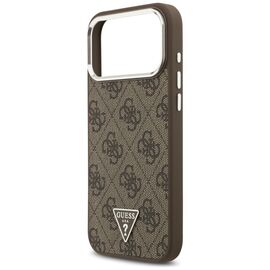 Guess 4G Triangle Logo MagSafe case for iPhone 17 Pro Max - brown - Uncategorized Cases (2) - Cases - Techbox