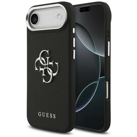 Guess Grained Big 4G Classic Logo case for iPhone 17 Air - black - Uncategorized Cases (2) - Cases - Techbox