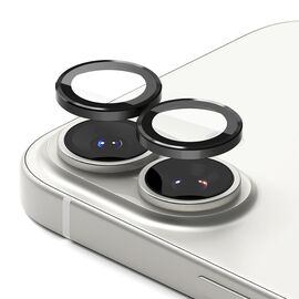 Ringke Camera Frame Protector 2-pack for iPhone 17 - Black
