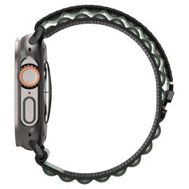 Strap Spigen WBF1 Strap for Apple Watch 44 / 45 / 46 / 49 mm - Black and Green - Accessories - Smartwatches & Accessories - Techbox