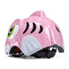 Wozinsky Children's Bike Helmet Dinosaur Pattern S - Pink - Bicycle - Sports & Fitness - Techbox