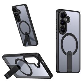 Hybrid Armor X Case for Samsung Galaxy S26 with Stand, Compatible with MagSafe - Black | Techbox
