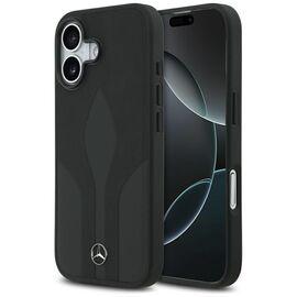 Mercedes Leather The Move MagSafe case for iPhone 17 - black - Apple Cases - Cases - Techbox