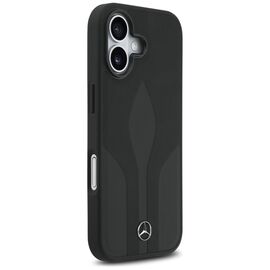 Mercedes Leather The Move MagSafe case for iPhone 17 - black - Apple Cases - Cases - Techbox