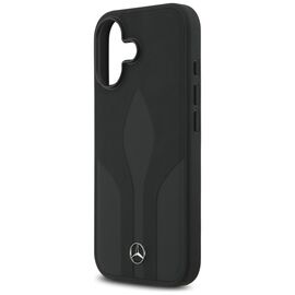 Mercedes Leather The Move MagSafe case for iPhone 17 - black - Apple Cases - Cases - Techbox