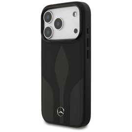 Mercedes Leather The Move MagSafe Case for iPhone 17 Pro - Black - Apple Cases - Cases - Techbox
