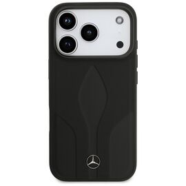 Mercedes Leather The Move MagSafe Case for iPhone 17 Pro - Black - Apple Cases - Cases - Techbox