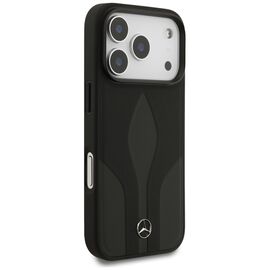 Mercedes Leather The Move MagSafe Case for iPhone 17 Pro - Black - Apple Cases - Cases - Techbox