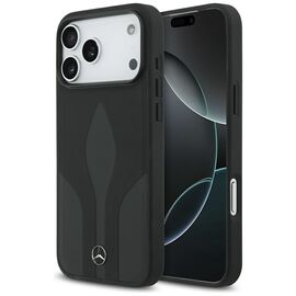 Mercedes Leather The Move MagSafe Case for iPhone 17 Pro Max - Black - Apple Cases - Cases - Techbox