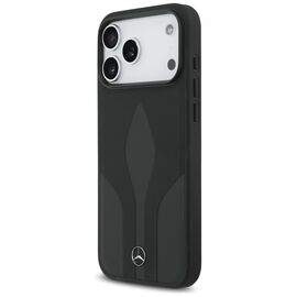 Mercedes Leather The Move MagSafe Case for iPhone 17 Pro Max - Black - Apple Cases - Cases - Techbox