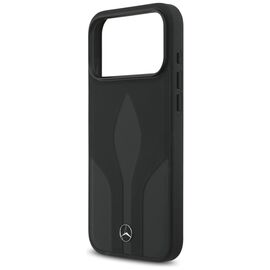Mercedes Leather The Move MagSafe Case for iPhone 17 Pro Max - Black - Apple Cases - Cases - Techbox