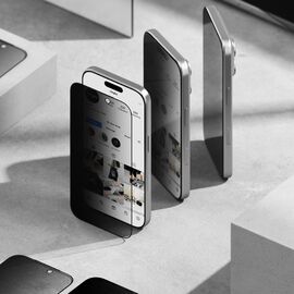 Ringke Easy Slide 2-pack Privacy Glass for iPhone 17 - Black