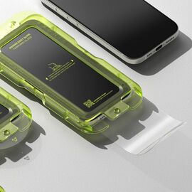 Ringke Easy Slide 2-pack tempered glass for iPhone 17 - black | Techbox