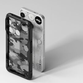Ringke Fusion X Case for Nothing Phone 3 - Gray and Black - Uncategorized Cases (2) - Cases - Techbox