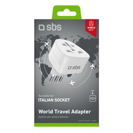 Adapter from IT wall plug to Universal plug