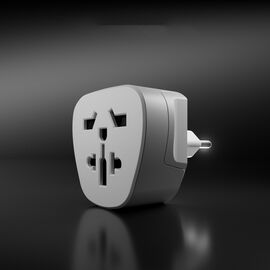 Adapter from IT wall plug to Universal plug