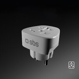 Adapter from Shucko/DE wall plug to Universal plug
