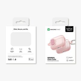 AmazingThing Minimal Case for AirPods Pro 3 - Pink | Techbox