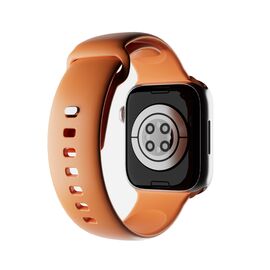 Puro Icon Silicone Strap for Apple Watch 44 / 45 / 46 / 49 mm - Orange - Accessories - Smartwatches & Accessories - Techbox
