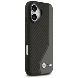 BMW M Carbon Logo MagSafe Case for iPhone 17 - Black and Gray | Techbox