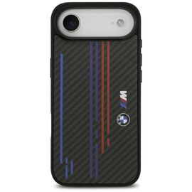 BMW M Kevlar Lines &amp; Logo MagSafe Case for iPhone Air - Black - Apple Cases - Cases - Techbox