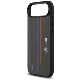 BMW M Kevlar Lines &amp; Logo MagSafe Case for iPhone Air - Black - Apple Cases - Cases - Techbox