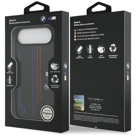BMW M Kevlar Lines &amp; Logo MagSafe Case for iPhone Air - Black - Apple Cases - Cases - Techbox