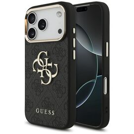 Guess 4G Big 4G Classic Logo Case for iPhone 17 Pro - Black and Gold | Techbox