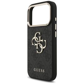 Guess 4G Big 4G Classic Logo Case for iPhone 17 Pro - Black and Gold | Techbox