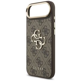 Guess 4G Big 4G Classic Logo Case for iPhone Air - Brown and Gold - Uncategorized Cases (2) - Cases - Techbox