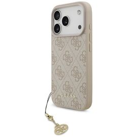 Guess 4G Charms Collection MagSafe Case for iPhone 17 Pro - Pink - Apple Cases - Cases - Techbox