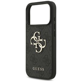 Guess 4G Strap 4G Classic Logo Case for iPhone 17 Pro - Black | Techbox
