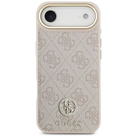 Guess 4G Strass Logo &amp; Big Strap Metal Buttons MagSafe Case for iPhone Air - Pink - Apple Cases - Cases - Techbox