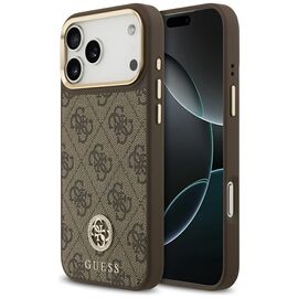 Guess 4G Strass Logo MagSafe Case for iPhone 17 Pro Max - Brown - Apple Cases - Cases - Techbox