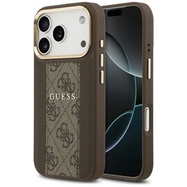Guess 4G Stripe MagSafe case for iPhone 17 Pro - brown - Apple Cases - Cases - Techbox