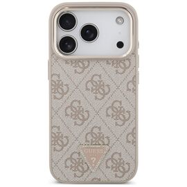 Guess 4G Triangle Logo MagSafe Case for iPhone 17 Pro - Rose Gold - Apple Cases - Cases - Techbox