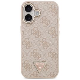 Guess 4G Triangle Logo MagSafe Case for iPhone 17 - Rose Gold - Apple Cases - Cases - Techbox