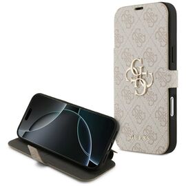 Guess Book 4G Metal Logo Case for iPhone 17 Pro Max - Pink | Techbox