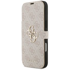 Guess Book 4G Metal Logo Case for iPhone 17 Pro Max - Pink | Techbox