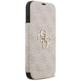 Guess Book 4G Metal Logo Case for iPhone 17 Pro Max - Pink | Techbox